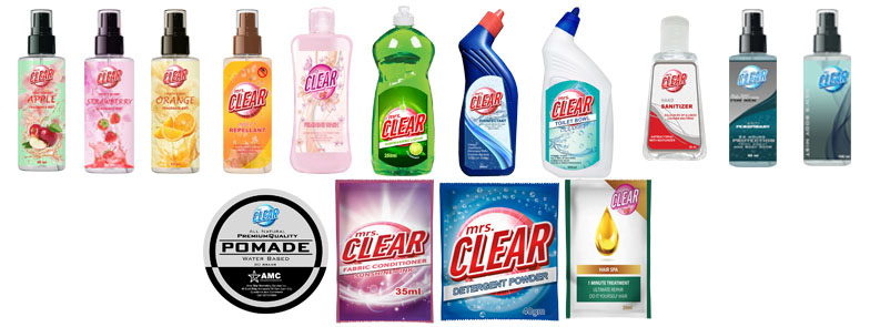 Clear products