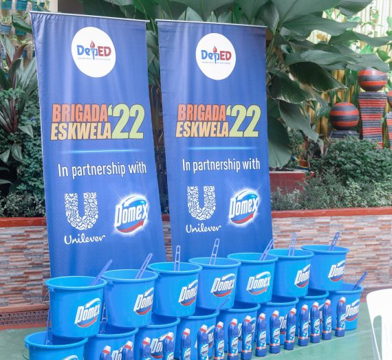Domex Powers Up Unilever’s Support for this year’s Brigada Eskwela