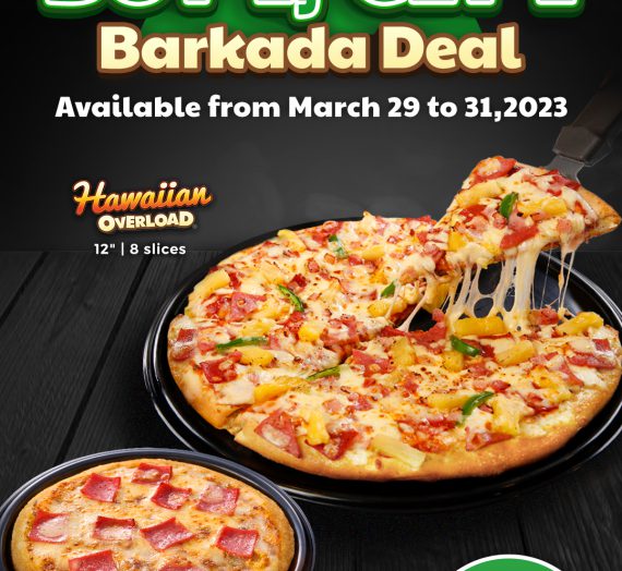 Greenwich offers limited-time only ‘Buy 1 Get 1 Barkada Deal’ for only P429