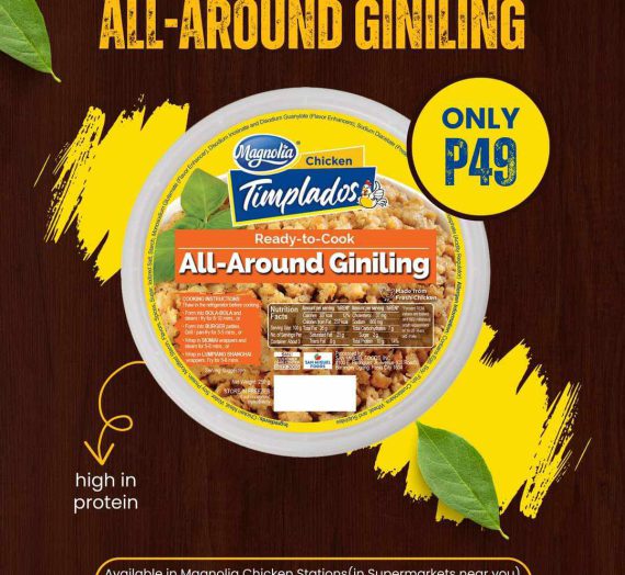Magnolia Chicken Timplados all-around Giniling makes versatile dish applications